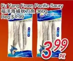 Foody Mart Fu Yang Froen Pacific Saury offer