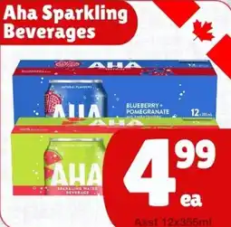 The Old Farm Market Aha Sparkling Beverages offer