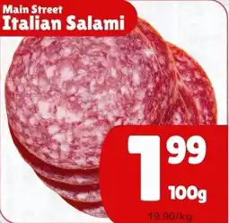 The Old Farm Market Main Street Italian Salami offer