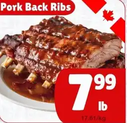 The Old Farm Market Pork Back Ribs offer
