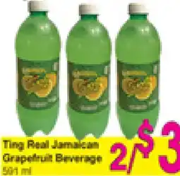 Danforth Food Market Ting Real Jamaican Grapefruit Beverage offer