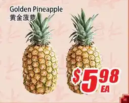 WinCo Food Mart Golden Pineapple offer