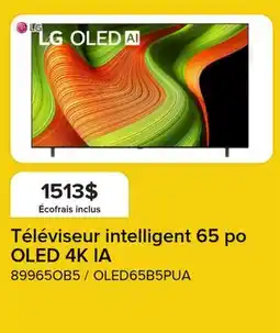Leon's Téléviseur intelligent 65 po OLED 4K IA offer