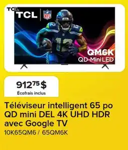 Leon's Téléviseur intelligent 65 po QD mini DEL 4K UHD HDR avec Google TV offer