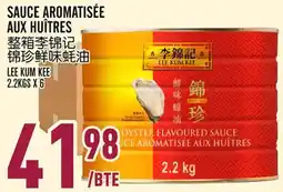 Marché Lian Tai SAUCE AROMATISÉE AUX HUÎTRES offer