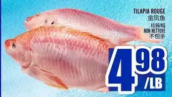 Marché Lian Tai TILAPIA ROUGE offer