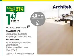 BMR PLANCHER SPC offer