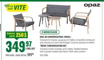BMR ENS. DE CONVERSATION  NOVA  offer