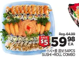 H-Mart SUSHI + ROLL COMBO offer