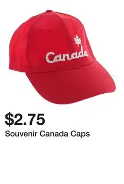 Dollarama Souvenir Canada Caps offer