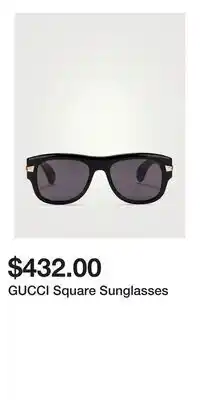 Holt Renfrew GUCCI Square Sunglasses offer