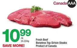 Highland Farms Fresh Beef Boneless Top Sirloin Steaks offer