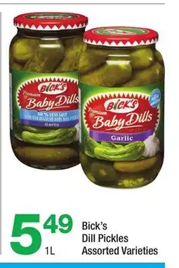 Highland Farms Bick's Dill Pickles offer
