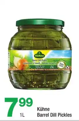 Highland Farms Kühne Barrel Dill Pickles offer