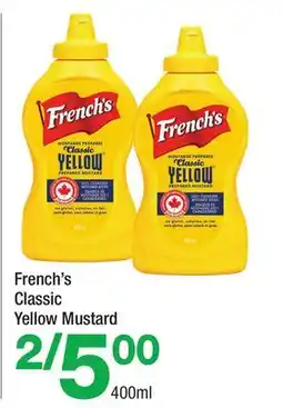 Highland Farms French's Classic Yellow Mustard offer