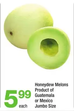 Highland Farms Honeydew Melons offer