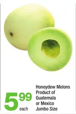 Highland Farms Honeydew Melons offer
