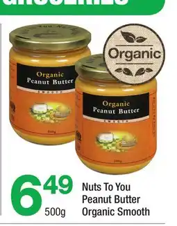 Highland Farms Nuts To You Peanut Butter Organic Smooth offer