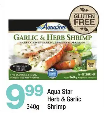 Highland Farms Aqua Star Herb & Garlic Shrimp offer