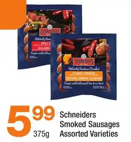 Highland Farms Schneiders Smoked Sausages offer