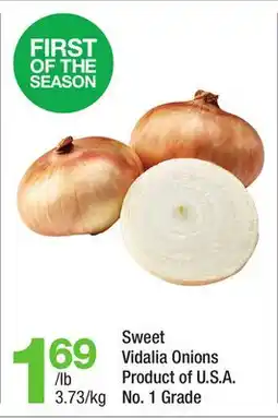 Highland Farms Sweet Vidalia Onions offer