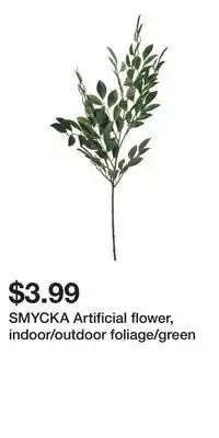 IKEA SMYCKA Artificial flower, indoor/outdoor foliage/green offer