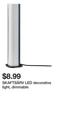 IKEA SKAFTSÄRV LED decorative light, dimmable offer