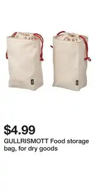 IKEA GULLRISMOTT Food storage bag, for dry goods offer