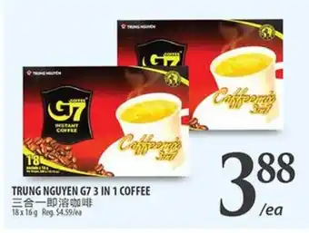 Al Premium Food Mart TRUNG NGUYEN G7 3 IN 1 COFFEE offer