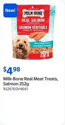 Walmart Milk-Bone Real Meat Treats, Salmon offer