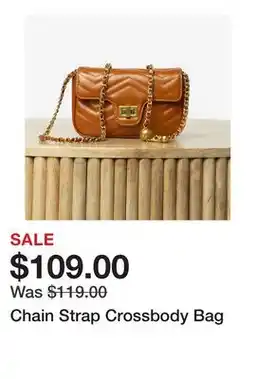 TSC Stores Chain Strap Crossbody Bag offer