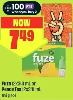 FreshCo Fuze or Peace Tea offer