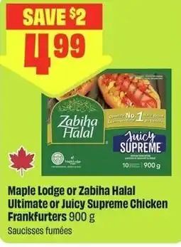 FreshCo Maple Lodge or Zabiha Halal Ultimate offer