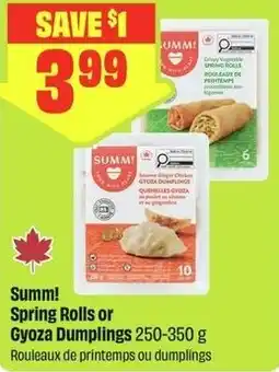 FreshCo Summ! Spring Rolls offer