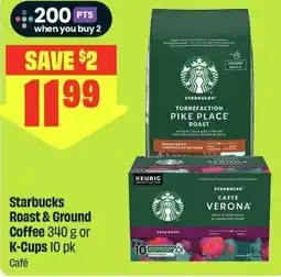 FreshCo Starbucks Roast & Ground Coffee offer