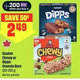 FreshCo Quaker Chewy or Dipps offer
