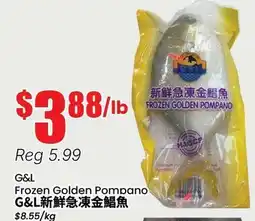Btrust Supermarket G&L Frozen Golden Pompano offer