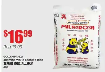 Btrust Supermarket GOLDEN PANDA Jasmine White Scented Rice offer