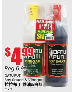 Btrust Supermarket DATU PUTI Soy Sauce & Vinegar offer