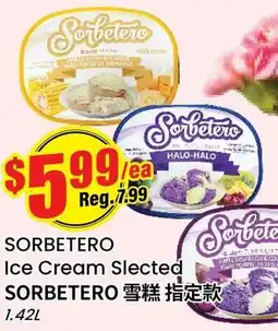 Btrust Supermarket SORBETERO Ice Cream Selected offer