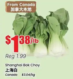 Btrust Supermarket Shanghai Bok Choy offer