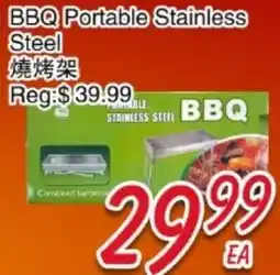 Foody Mart BBQ Portable Stainless Steel offer
