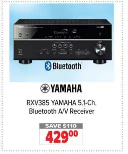 2001 Audio Video RXV385 YAMAHA 5.1-Ch. Bluetooth A/V Receiver offer