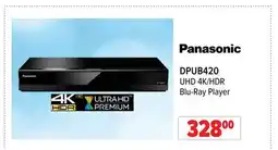 2001 Audio Video DPUB420 Panasonic UHD 4K/HDR Blu-Ray Player offer