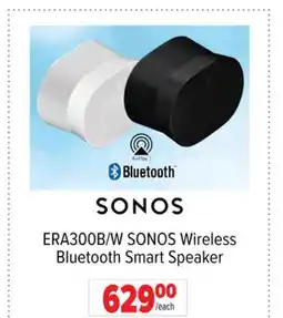 2001 Audio Video ERA300B/W SONOS Wireless Bluetooth Smart Speaker offer