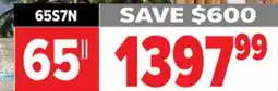 2001 Audio Video 65S7N 65 Hisense S7N offer