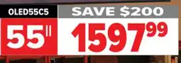 2001 Audio Video OLED55C5 LG 55 OLED evo AI C5 4K Smart TV 2025 offer