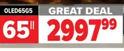 2001 Audio Video OLED65G5 LG 65 OLED evo AI G5 4K Smart TV 2025 offer