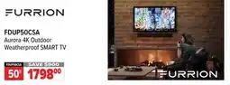 2001 Audio Video FDUP50CSA 50 Aurora 4K Outdoor Weatherproof SMART TV offer