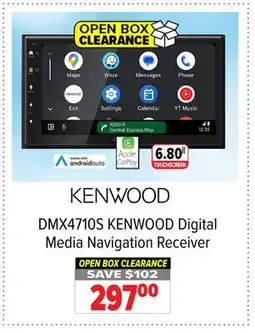 2001 Audio Video DMX4710S KENWOOD Digital Media Navigation Receiver offer